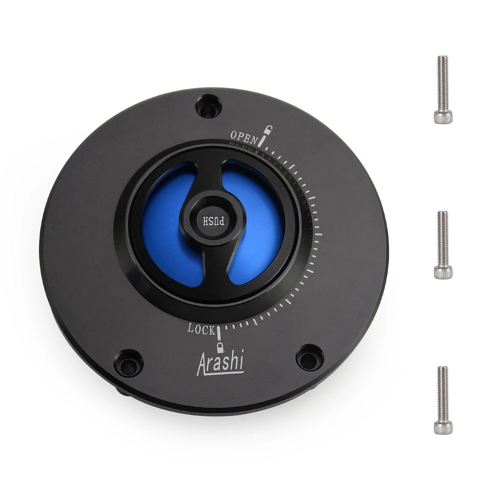 CNC Keyless Fuel Gas Tank Cap for Honda CB900F (2002–2003) CB600F (2004–2006)