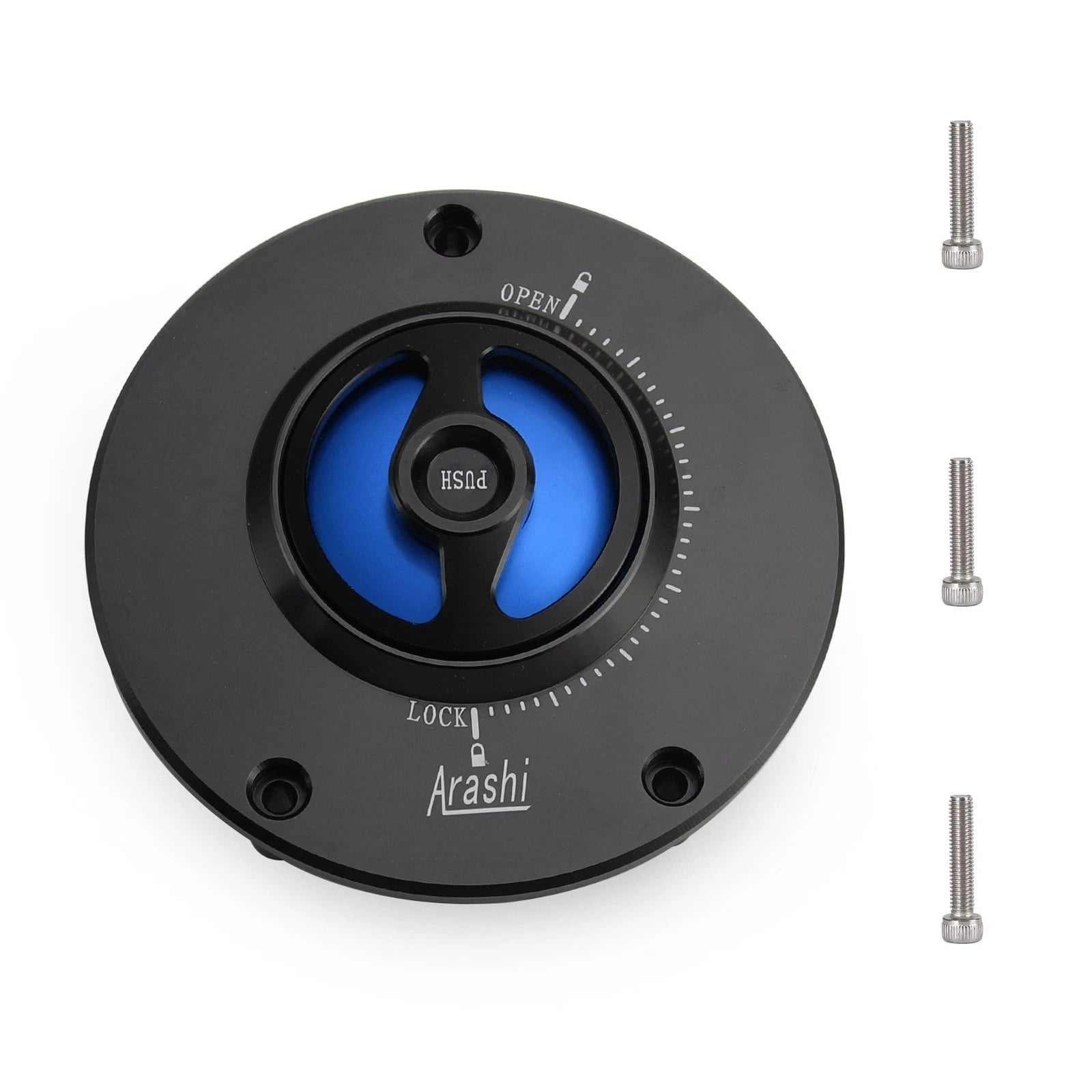 CNC Keyless Fuel Gas Tank Cap for Honda CB900F (2002–2003) CB600F (2004–2006)