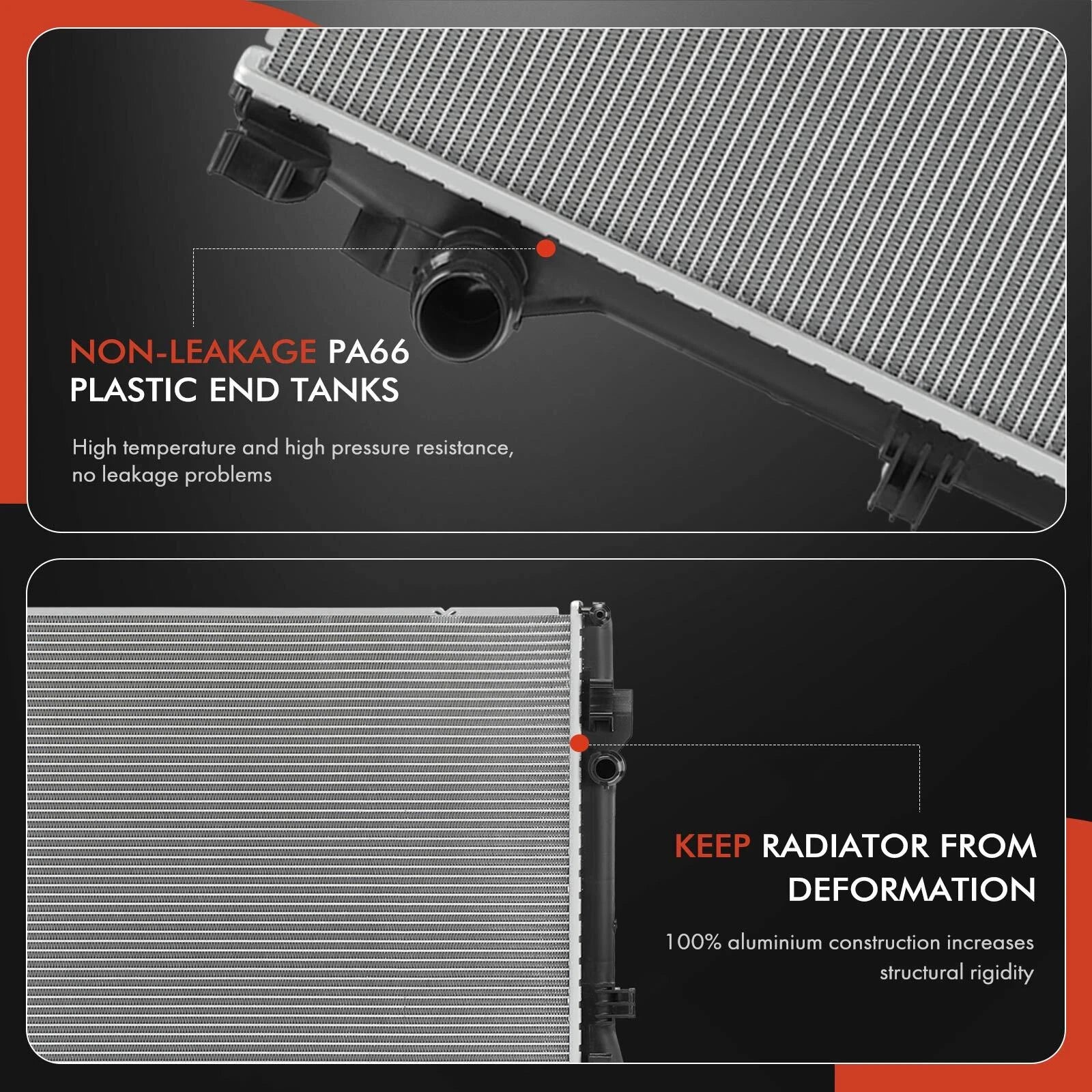 Radiator for Mercedes-Benz E450 S500 S580e (2021–2025)