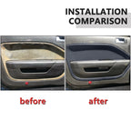 Pair Interior Door Panel Inserts for Ford Mustang GT (2005–2009)