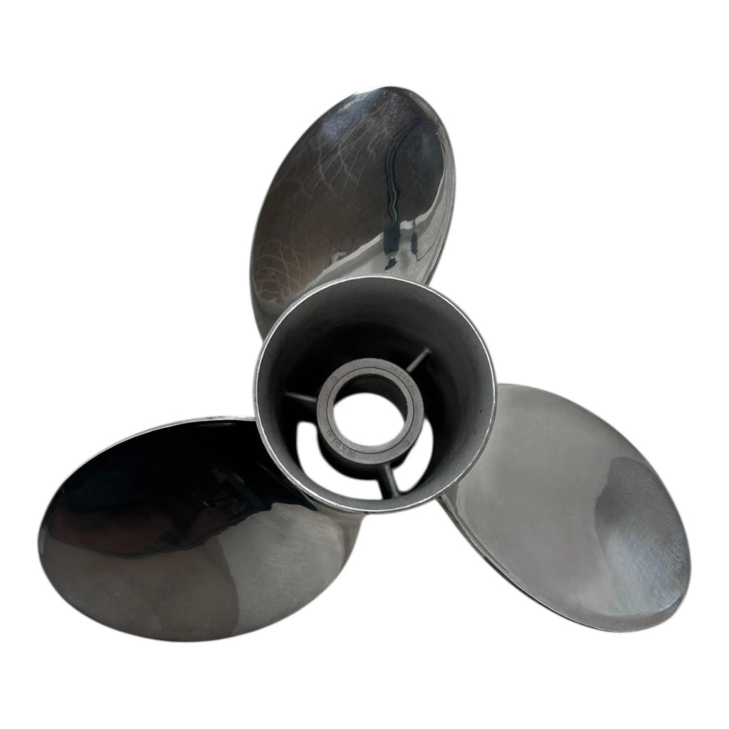 3X 15 1/8 x 20LX Rebel Stainless Steel Propeller for Evinrude Johnson (LH)