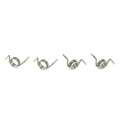 4Pcs Door Lock Spring Set for Mercedes C-Class E-Class CLK (2000-2010)