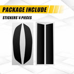 Smoke Tint Overlay Vinyl Reflector Decals for Chevy Traverse (2024–2025)