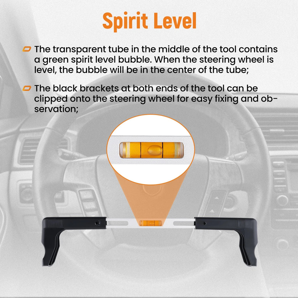 Steering Wheel Alignment Tool for Auto Repair (270-350mm)