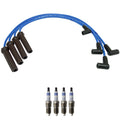 NGK Wire Set & Bosch 4 Double Platinum Spark Plugs for Cavalier Sunfire (1995–2005)