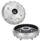 Set of 2 Front Brake Drums for Honda Rancher 350 TRX350TM (2000–2006) 44600-HN4-670