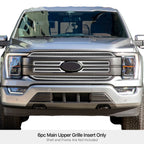 Stainless Chrome Mesh Grille Insert for Ford F-150 Lariat (2021-2023)