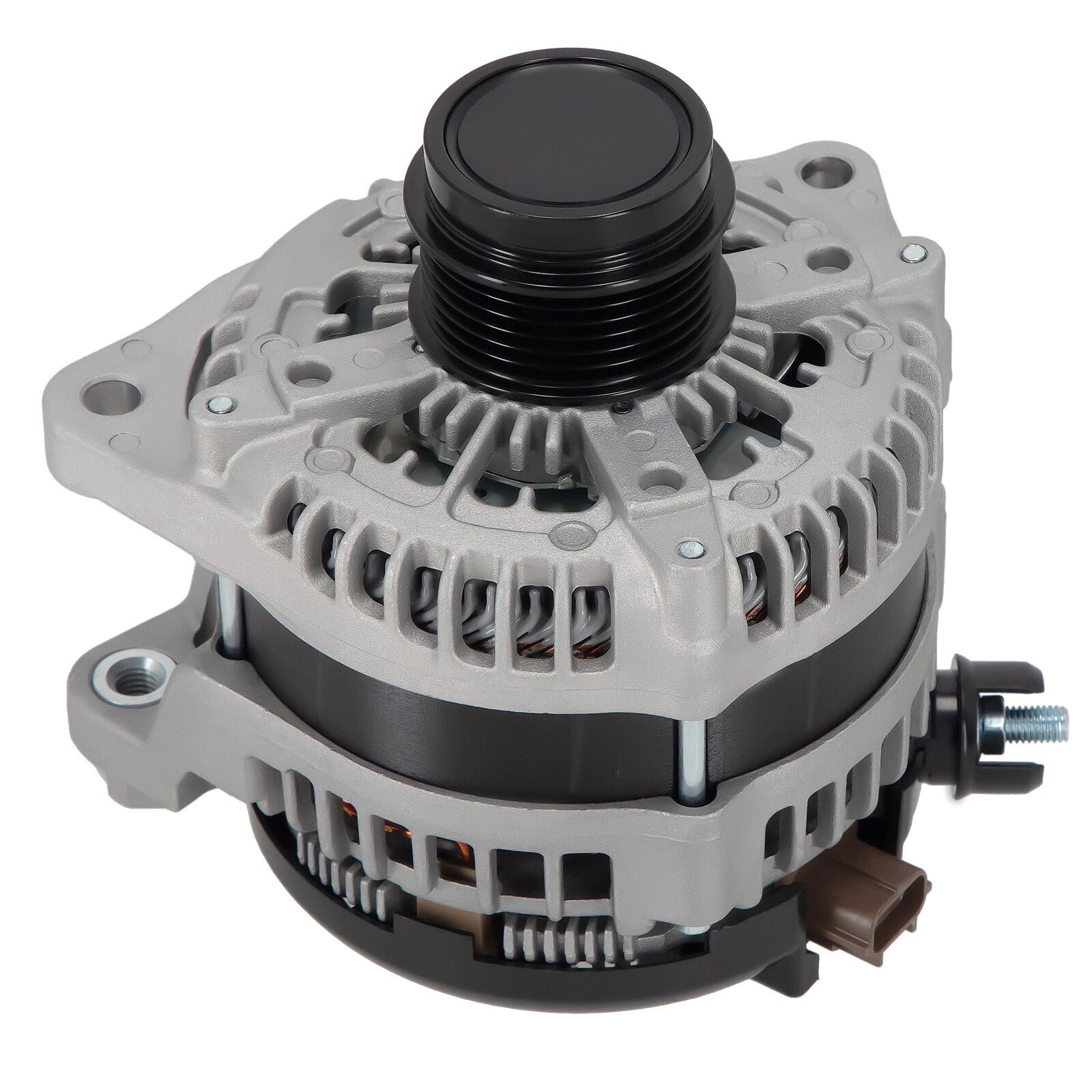 Alternator for Ford F-150 (2015–2019) 2.7L 225A 14V CW 6-Groove Pulley FL3T-10300-EA