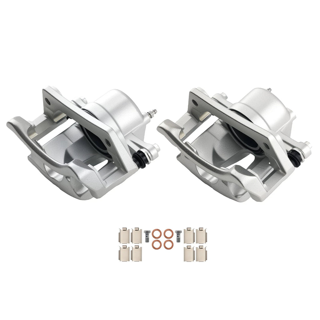 Set of 2 Front Brake Calipers for Jeep Liberty (2002–2007) 18B4844 18B4845
