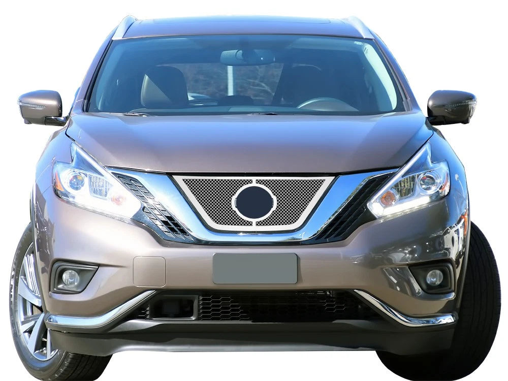 Stainless Mesh Grille Insert for Nissan Murano (2015–2018)