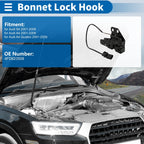 Hood Latch Assembly for Audi S4 (2001–2009) No. 4FD823509