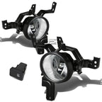 2X Clear Lens Fog Light Lamp with Switch Wiring Bulb for Honda CR-V (2007–2009)