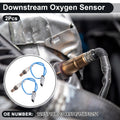 2X Downstream Oxygen Sensor for Chevrolet Silverado 1500 (2014–2017) No.12657188