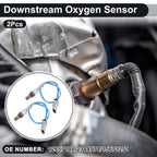 2X Downstream Oxygen Sensor for Chevrolet Silverado 1500 (2014–2017) No.12657188