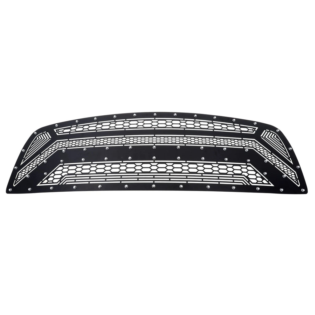 Stainless Black Laser Cut Grille Insert for Dodge Ram 1500 (2009–2012)