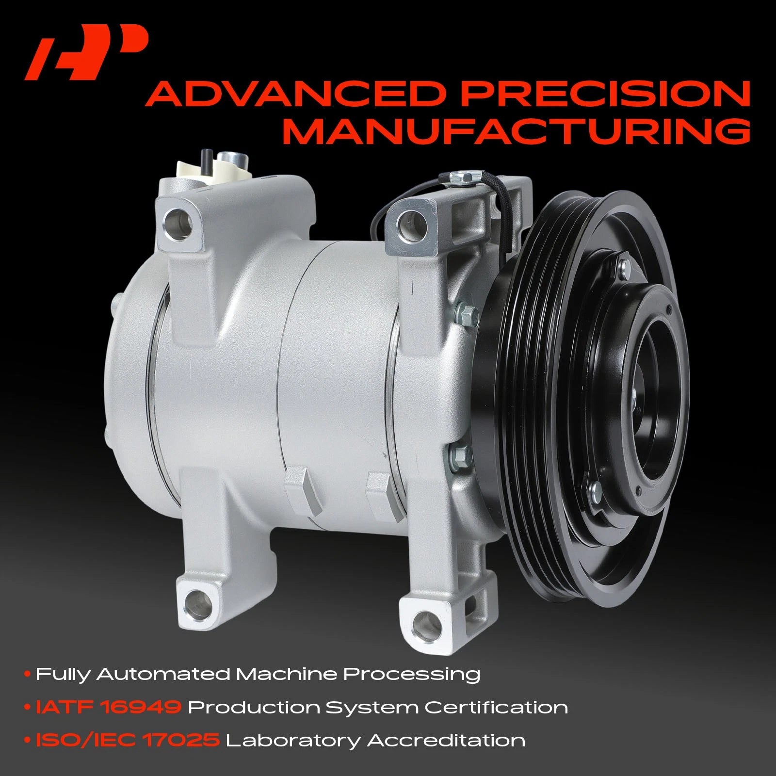 A/C Compressor with Clutch for Nissan Frontier, Xterra (1999-2004)