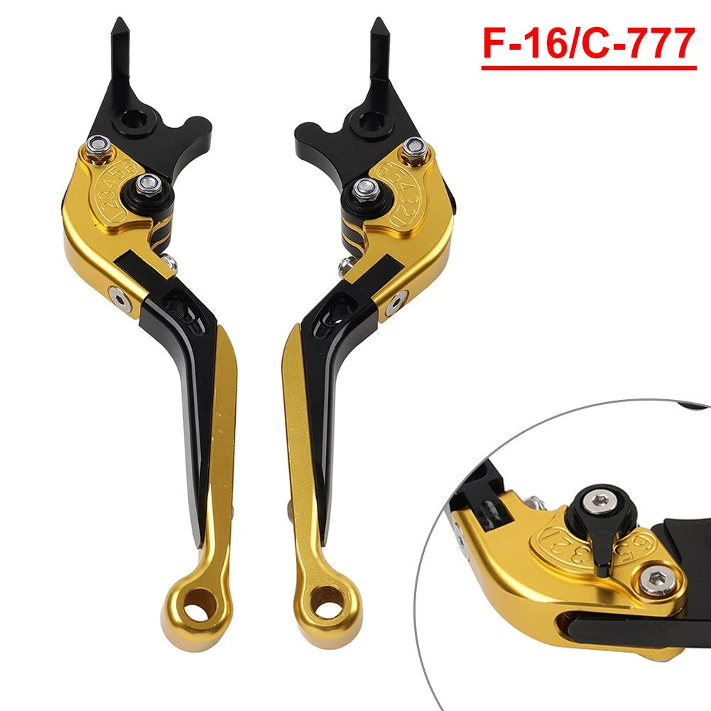 CNC Folding Extendable Brake Clutch Levers for Yamaha FJR 1300 (2004–2020)