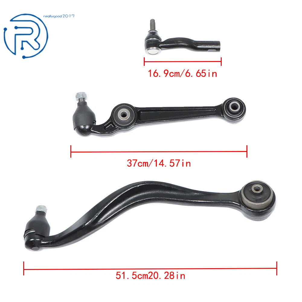 12Pcs Front Side Control Arm Tie Rod End for Ford Fusion Lincoln MKZ (2010–2012)