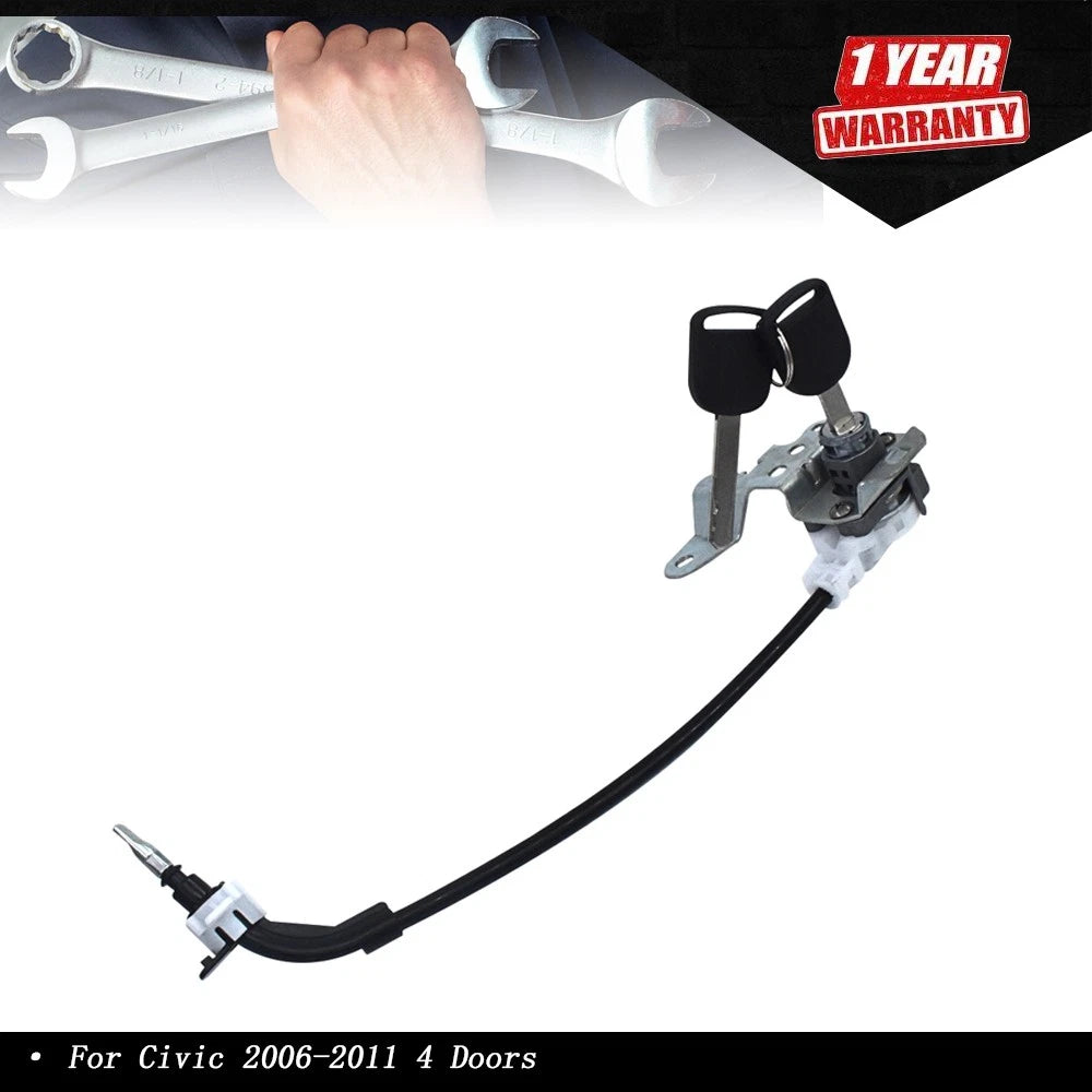 Door Lock Cylinder Cable for Honda Civic 4 Doors (2006â2011)