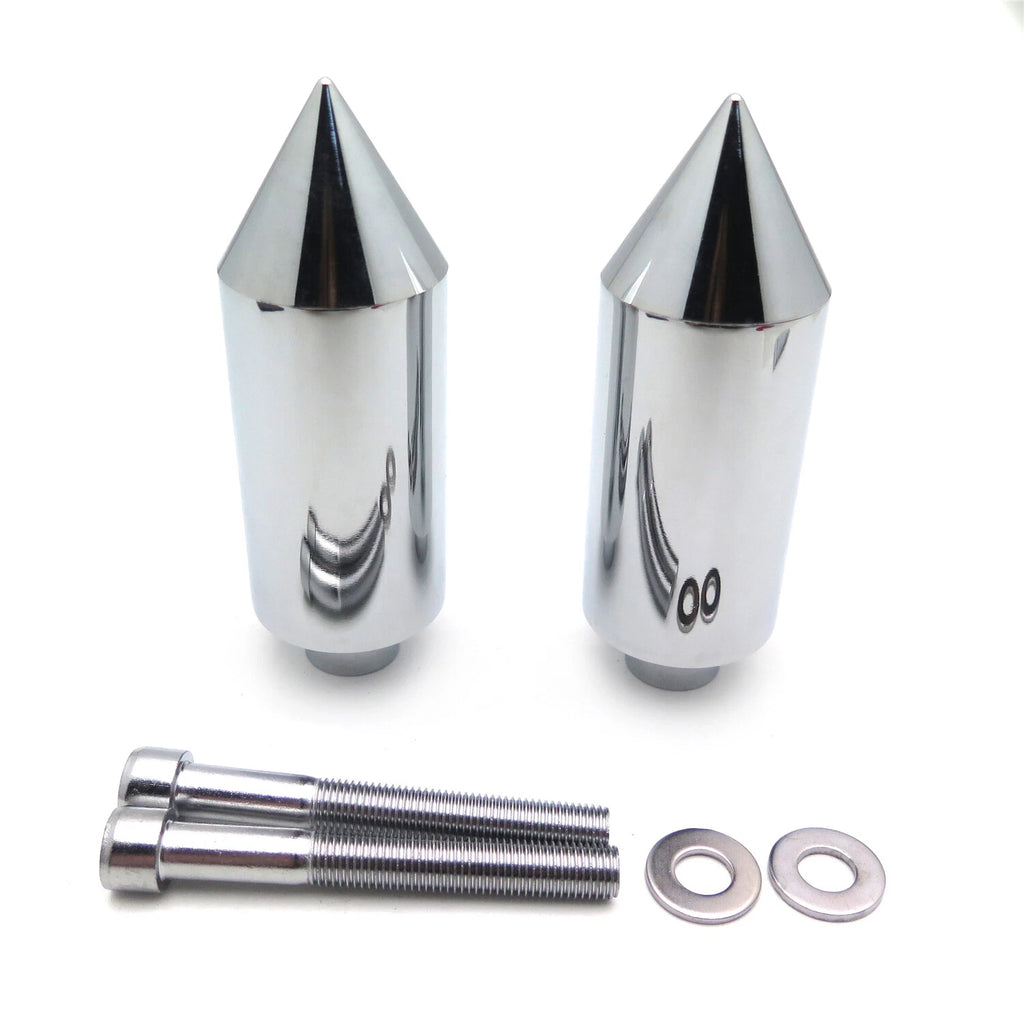 Aluminum Chrome Frame Sliders for Yamaha FZ1 (2006–2011)
