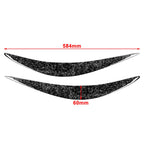 Front Headlight Eyebrow Eyelid Cover Trim for Infiniti Q50 (2014-2022)