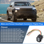 Headlight Connector Harness Plug Wire for Chevrolet (No.22853028)