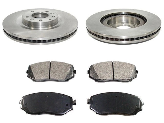 Front Brake Pad and Rotor Kit for Mazda CX-9 (2007–2015) HD135HK