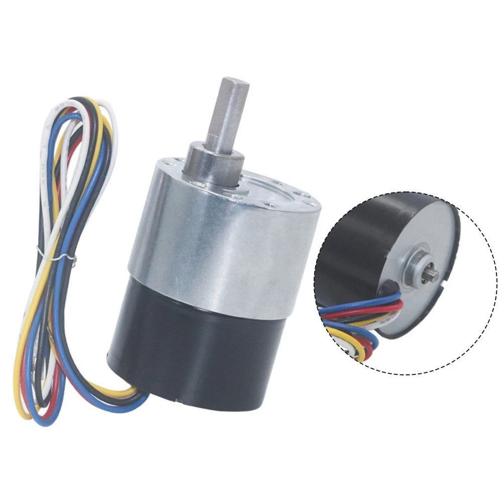 Brushless Geared Motor JGB37 3525 12V for Smart Furniture Automation