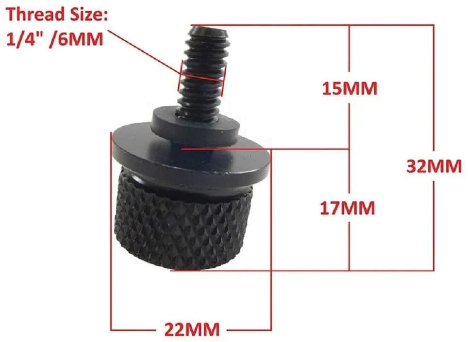 6mm Rear Seat Bolt Screw for Harley Davidson Touring Roadking Streetbob (2009-2023)