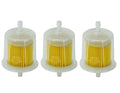Set of 3 Fuel Filters for Audi BMW Fiat Jeep MB Renault Porsche Saab VW