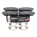 Set of 4 Bosch QuietCast Front Ceramic Brake Pads for Dodge 300, Challenger, Charger, Magnum (2005–2020)
