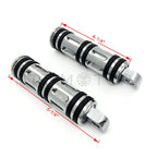 Chrome Foot Rest Pegs for Harley (32mm Male Mount)
