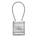 Satin-Chrome Cable Keychain - Officially Licensed for Chrysler PT Cruiser