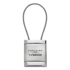 Satin-Chrome Cable Keychain - Officially Licensed for Chrysler PT Cruiser
