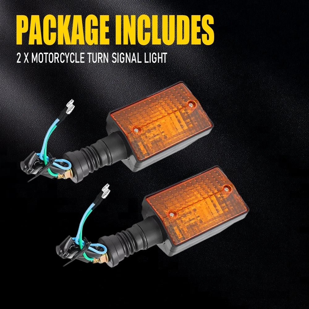 Set of 4 Rear Turn Signal Indicators for Yamaha XT350 XT600 XT550 XT250 FZ750