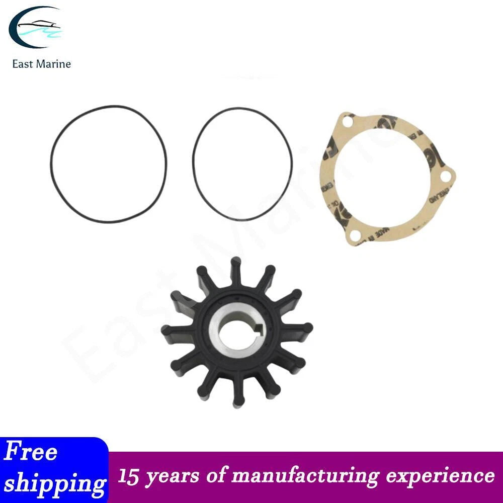 302875 Impeller for Universal Clamp Mount Marine Engine Water Pump (200175)