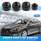 Set of 4 Hood Stop Cushion Bumpers Rubber for Audi A6 (2005–2016) 07C103226 07C103226B