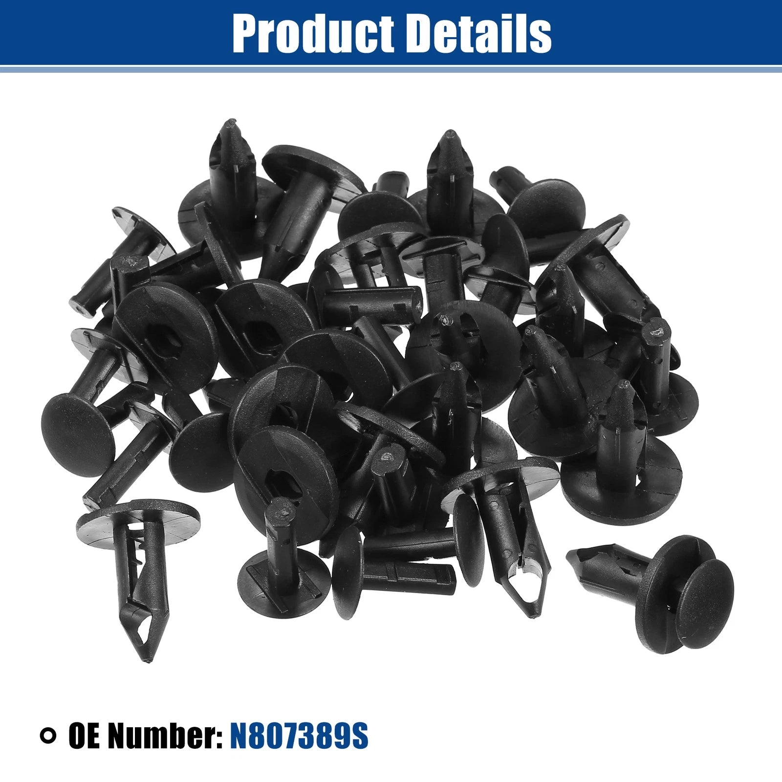 20 Pcs Bumper Retainers Clips for Ford Escape (No.N807389S)