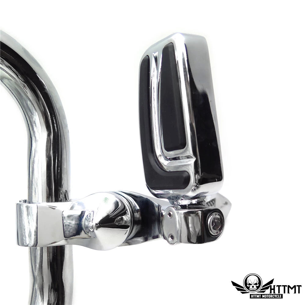 Chrome 2.5" Short Foot Peg Kit for Honda Shadow VT600 (1988–1999)