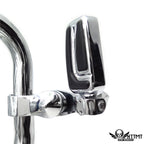 Chrome 2.5" Short Foot Peg Kit for Honda Shadow VT600 (1988–1999)