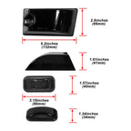 Set of 5 Cab Roof Marker Light Housings for Hummer H2 (2003–2009)