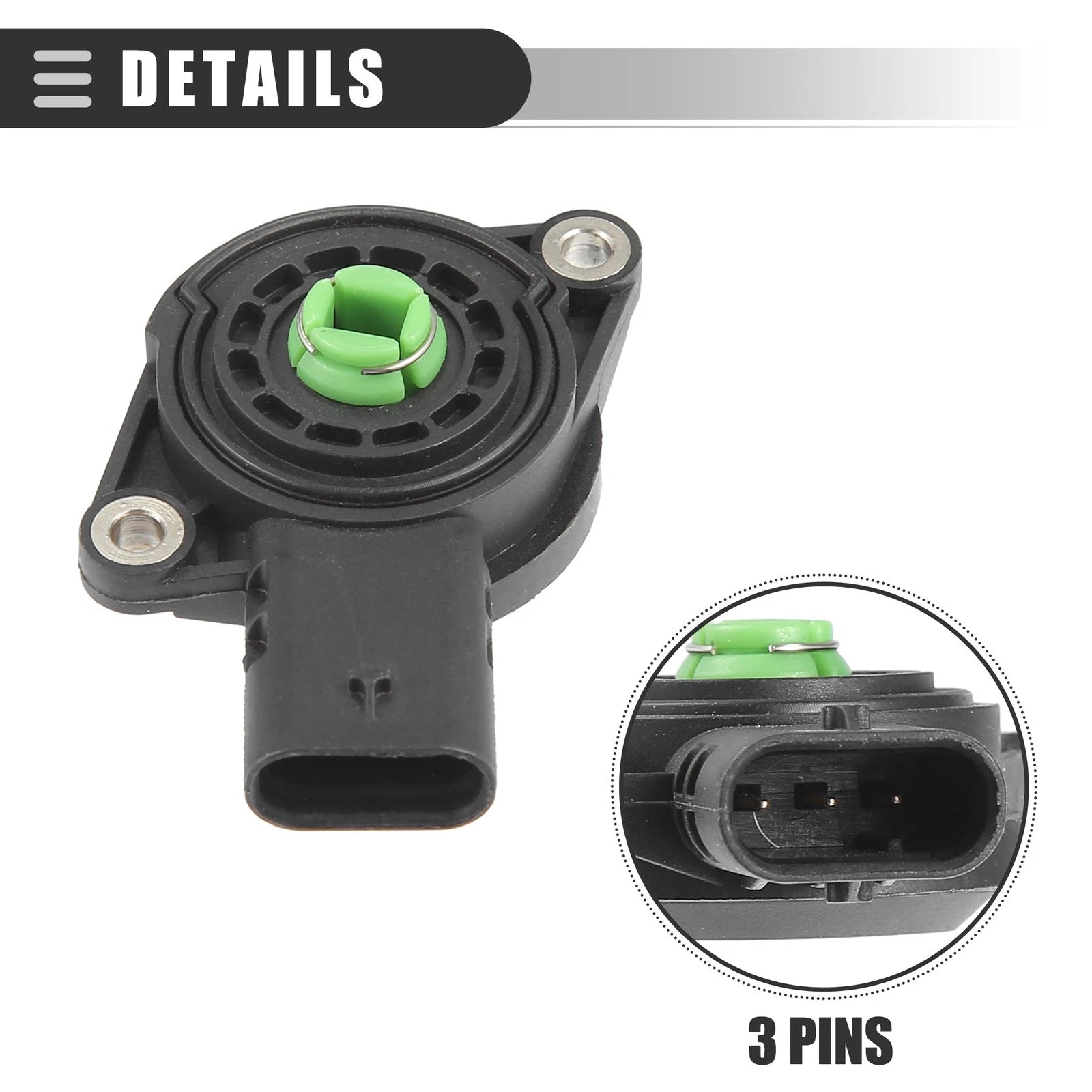 Manifold Air Pressure Sensor for Audi A3 (2003–2013) No. 07L907386