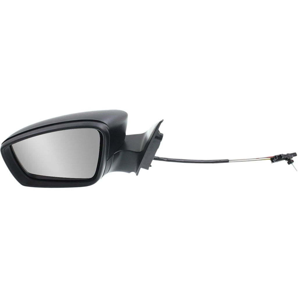 Manual Folding Mirrors Pair for Volkswagen Jetta (2011–2018) Textured Black