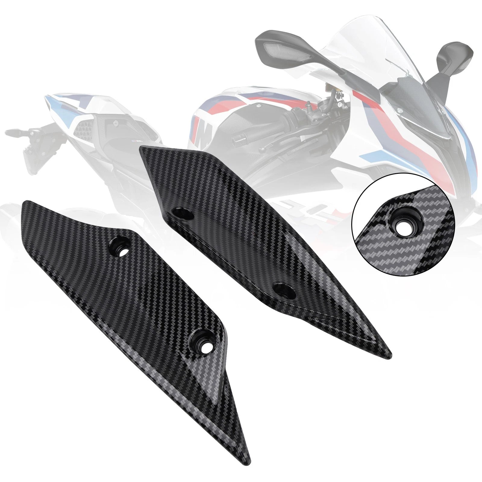 Front Spoiler Wind Winglets for BMW S1000RR (2015–2018)