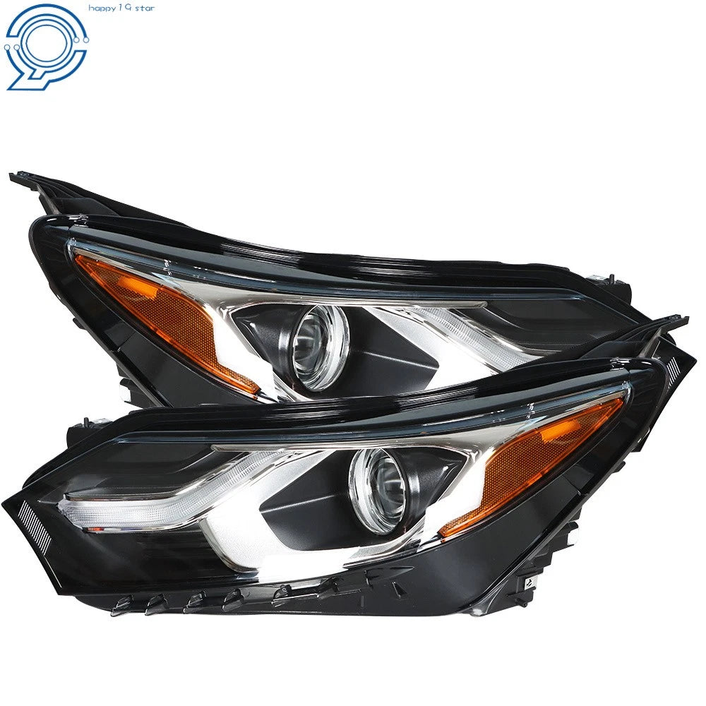 Set of 2 LED DRL Halogen Headlights for Chevrolet Equinox (2018–2020)