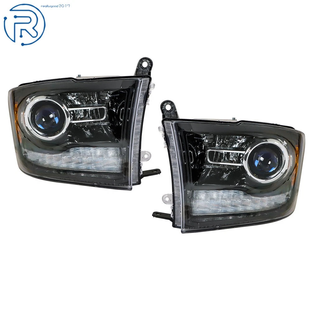 Headlight with LED DRL for Dodge Ram 1500 3500 (2009–2018) Left & Right