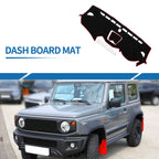 Dashboard Cover Mat for Hyundai Santa Fe Sport (2013–2018) Black Red