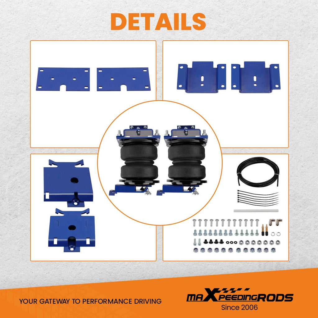 Air Spring Kit with Wireless Compressor for Dodge Ram 1500 (2011-2018)