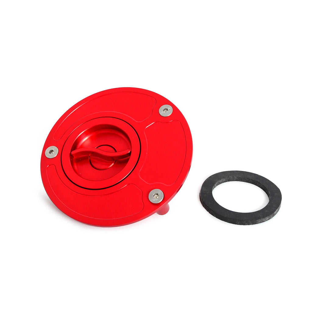 CNC Keyless Fuel Gas Cap for Yamaha FZ1 FZ6R FZ600 FZ750R FZR1000 (2001–2015)