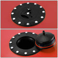 8 Gallon Lightweight Red Coat Aluminum Fuel Cell Tank for Race Drift (N/A)